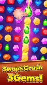 Jewel Blast Free - jewels and gems match 3 games游戏截图2