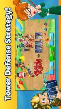 Little Army of Kids : Strategy Tower Defense Game游戏截图5