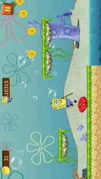 Sponge Adventure Run游戏截图2