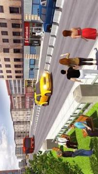 Taxi Games - Taxi Driver 3D游戏截图1