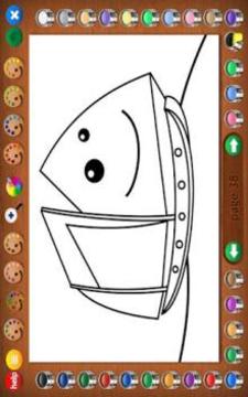 Coloring Book 11 Lite: Trucks and Things that Go游戏截图3