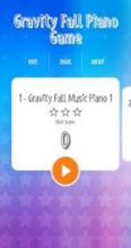 Gravity Falls Piano Easy游戏截图1