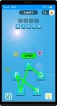 Magic Word Puzzle - Word Shuffle游戏截图3