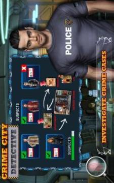 Crime City Investigation : Hidden Objects Free游戏截图3