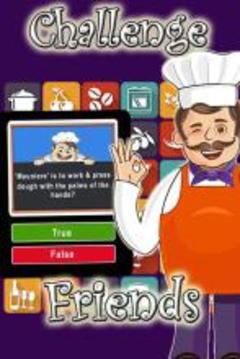 Chefs Cooking Quiz True False Master Class Trivia游戏截图3
