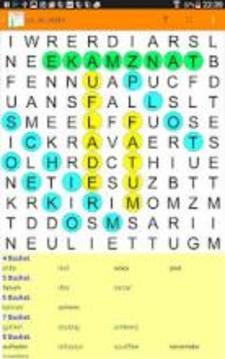 Word search with hidden quote游戏截图1