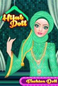 Hijab Fashion Doll Dress Up游戏截图1