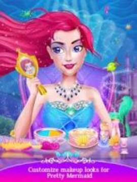 Mermaid Princess Spa Salon -Makeover Game游戏截图2