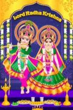 Lord Radha Krishna Live Temple游戏截图1