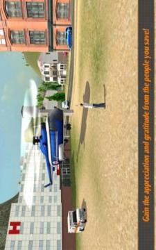 Helicopter Hill Rescue 2017游戏截图3