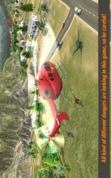 Helicopter Hill Rescue 2017游戏截图2