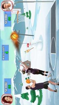 Basketball Real Dunk Hit游戏截图1