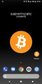 Live Wallpaper Clicker: Bitcoin游戏截图1