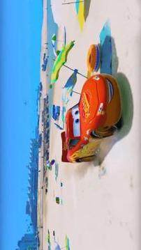 Super Hero Cars Lightning Mcqueen Car Racing Games游戏截图1