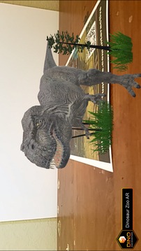 Augmented Reality Dinosaur Zoo游戏截图3