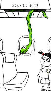 飞机上的蛇游戏截图3