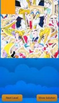 Sailor Moon Puzzle游戏截图3