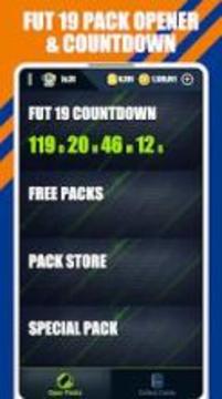 FUT 19 Pack Opener & Countdown游戏截图3