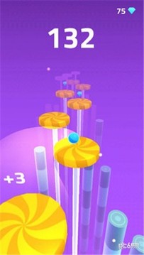 音乐球跳一跳游戏截图1