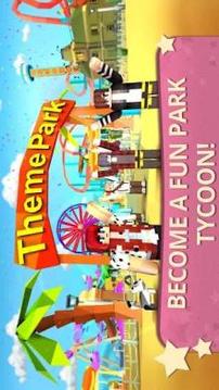 My Theme Park: RollerCoaster & Water Park Tycoon游戏截图1
