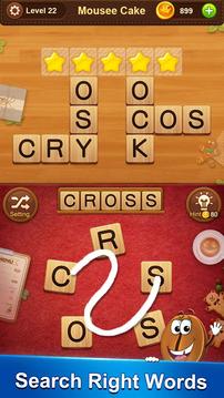 Word Cafe - Search & Crossword Game游戏截图1