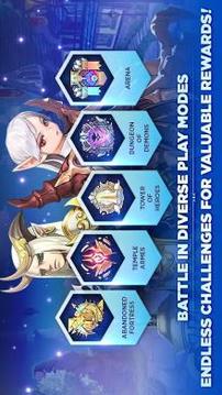 Soul Seeker: Six Knights – Strategy Action RPG游戏截图1