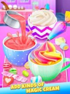 Unicorn Hot Chocolate - Dream Food Making Games游戏截图2