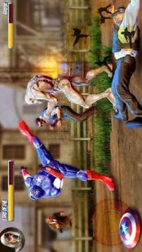 Superheroes Infinity Battle: Avenger Fighting Game游戏截图2