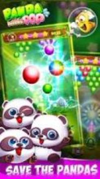 Panda Bubble Pop - Bear Bubble Shooter Game游戏截图3