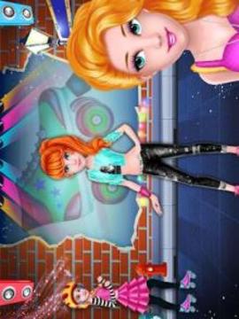 Skate Girl Daily Routine - Makeup & Dressup Game游戏截图3