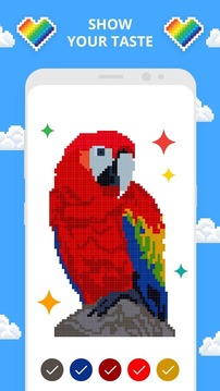 Pixel Art Sandbox Color by Number游戏截图3