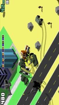 Road of Crossy - Car Chase游戏截图1