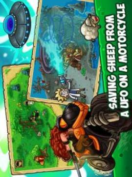 Incursion Defense: TD War Cards & Heroes游戏截图1