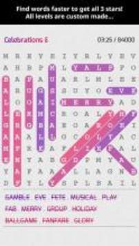 Super Word Search Game Puzzle App游戏截图3