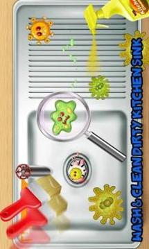 Dish Washing Games For Girls: Home Kitchen Cleanup游戏截图4