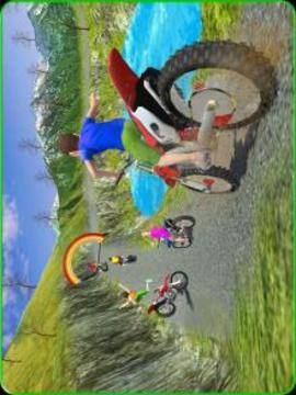 Kids Offroad Motorbike Racing Driver游戏截图2