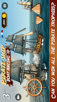 海盗船赛艇3D游戏截图3