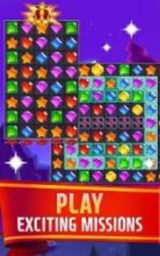 Mystic Gems : Magic Jewels Match3游戏截图2