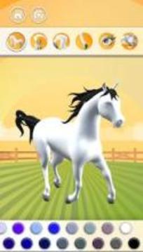 Horse Coloring Book 3D游戏截图4