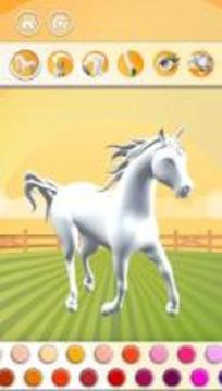 Horse Coloring Book 3D游戏截图5