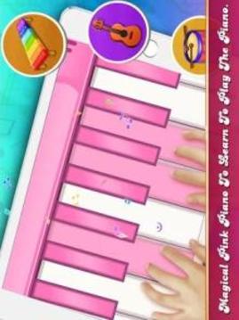 Real Pink Piano For Girls - Piano Simulator游戏截图2