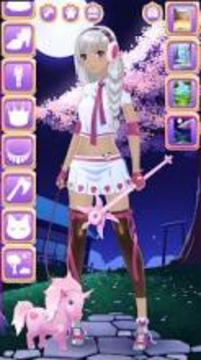 Anime Fantasy Dress Up - RPG Avatar Maker游戏截图1