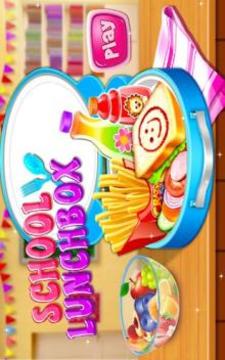 School Lunchbox Food Maker - Cooking Game游戏截图4