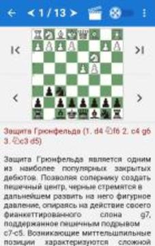 Chess Tactics in Grünfeld Defense游戏截图1