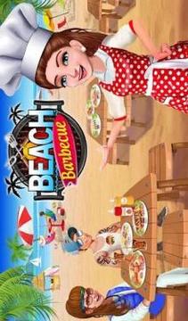 Super Chef Beach Bbq Kitchen Story Cooking Games游戏截图1