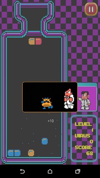 药丸大战·病毒消除:Dr. Pixel Pill mania Classic游戏截图4