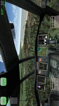 Chinook Helicopter Flight Sim游戏截图2
