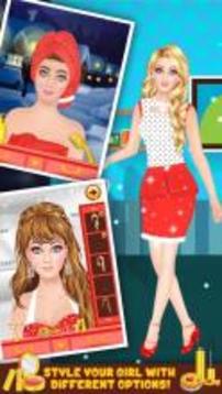 Christmas Girl Makeover Salon游戏截图2