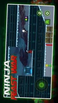 Ninja Toy Shooter - Ninja Go Feast Wars Warrior游戏截图3