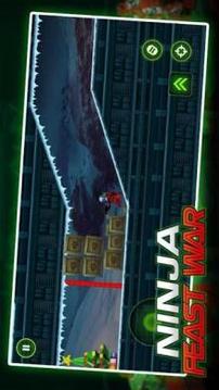 Ninja Toy Shooter - Ninja Go Feast Wars Warrior游戏截图2